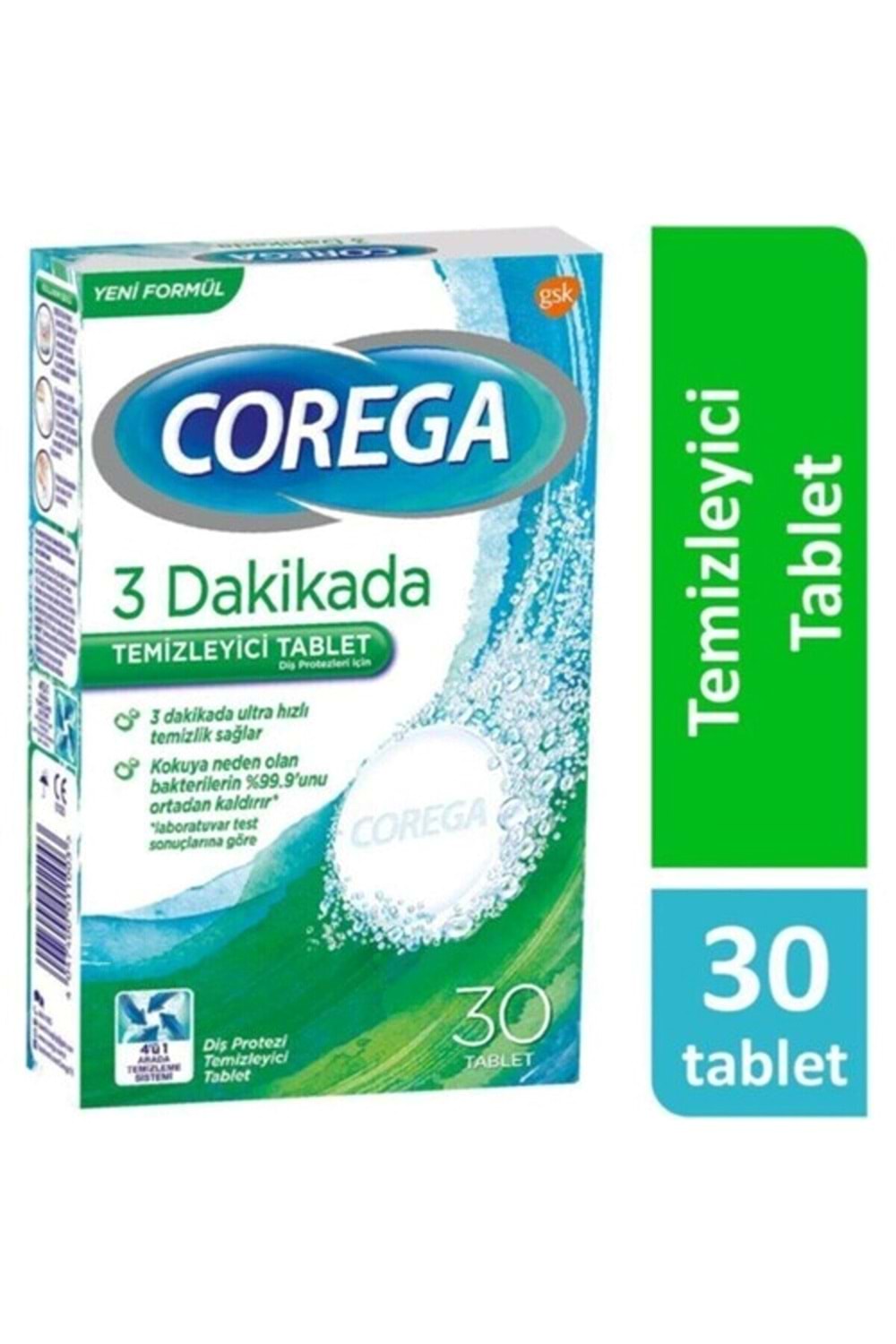 Corega Diş Temizleyici 30 Tablet