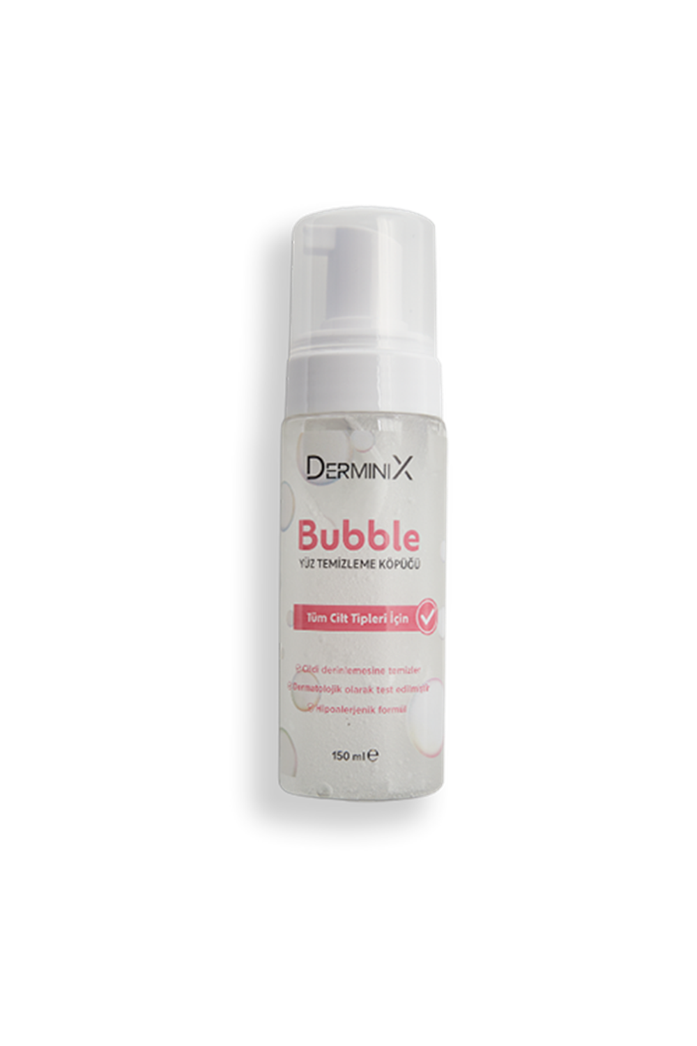 Derminix Bubble Yüz Temizleme Köpüğü 150 ml