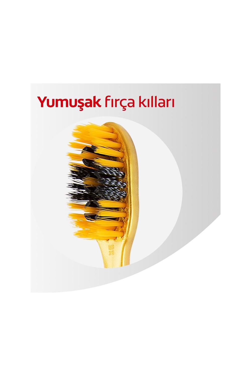 Colgate 360 Charcoal Gold Yumuşak Diş Fırçası