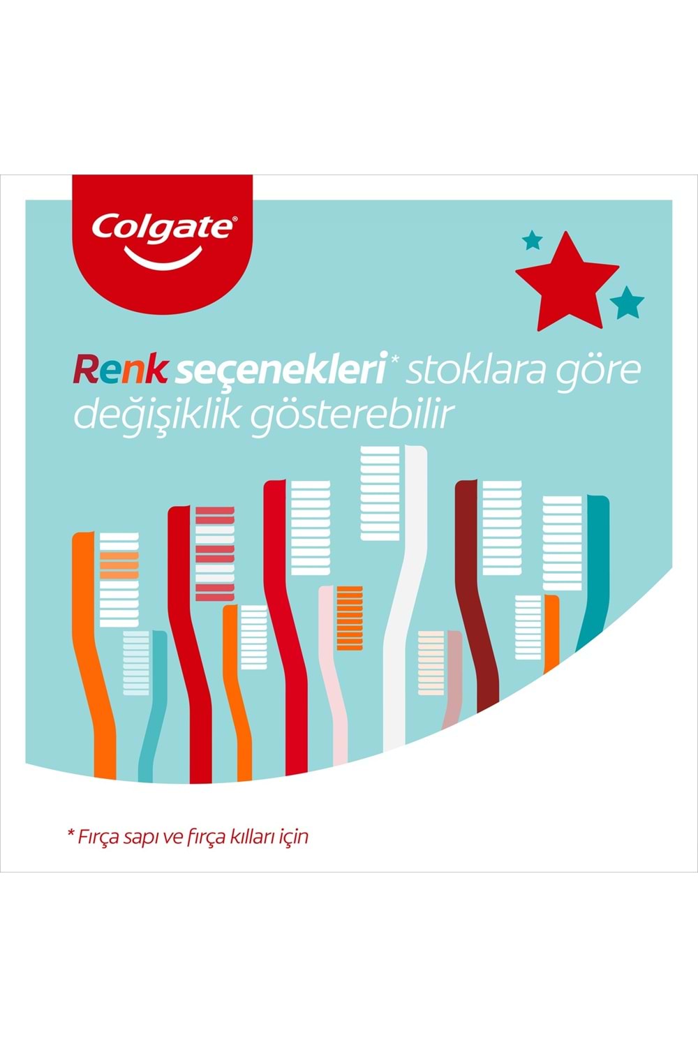 Colgate Extra Clean Dil Temizleyicili Arka Dişlere Uzanan Orta Diş Fırçası 2+1