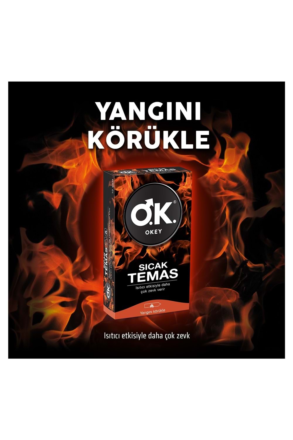 Okey Sıcak Temas Prezervatif 10'lu