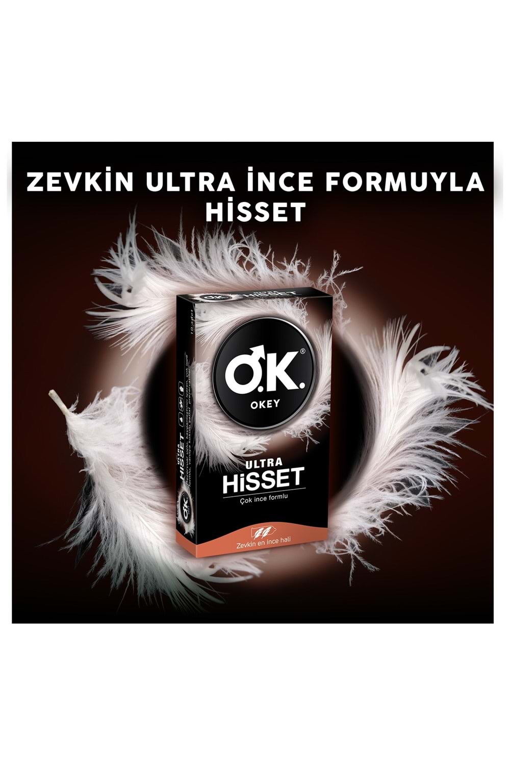 Okey Ultra Hisset Prezervatif (Çok İnce Formlu) 10'lu