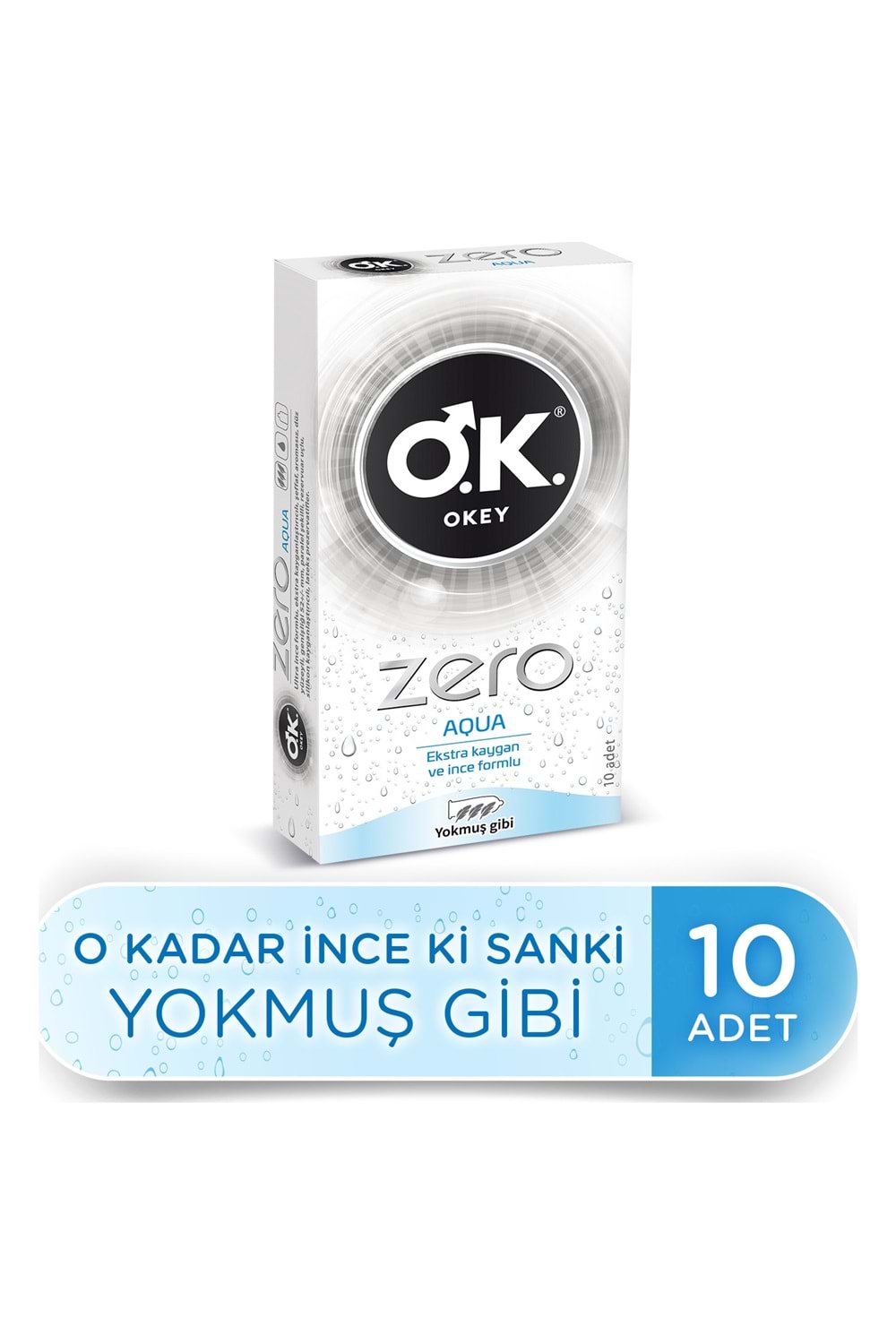 Okey Zero Aqua Prezervatif Fırsat Paketi