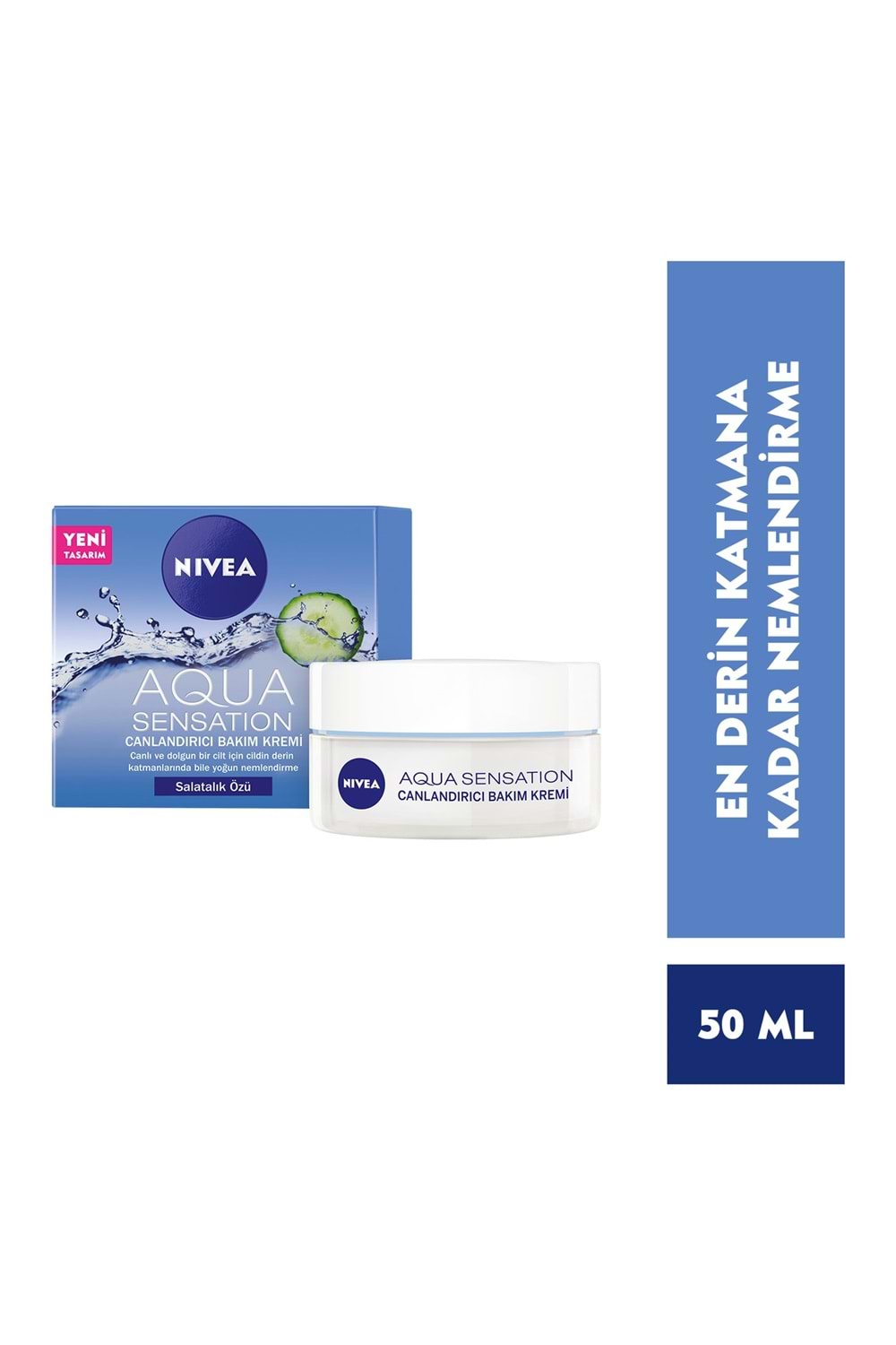 Nivea Aqua Sensation Canlandırıcı Bakım Kremi 50ml
