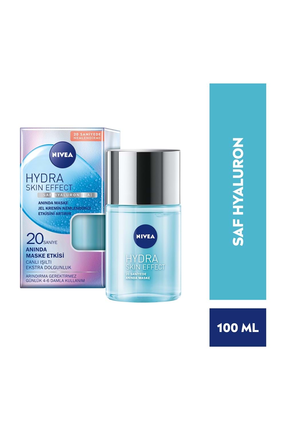 Nivea Hydra Skin Effect 20 Saniyede Anında Yüz Maskesi 100ml