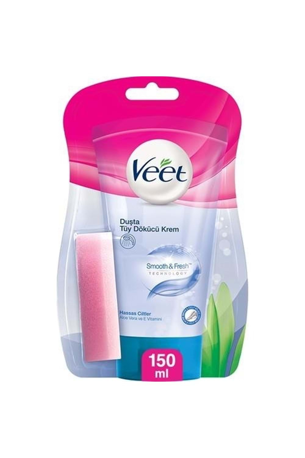 Veet Duşta Tüy Dökücü Krem Bacak & Vücut Bölgesi Hassas Ciltler 150 ml