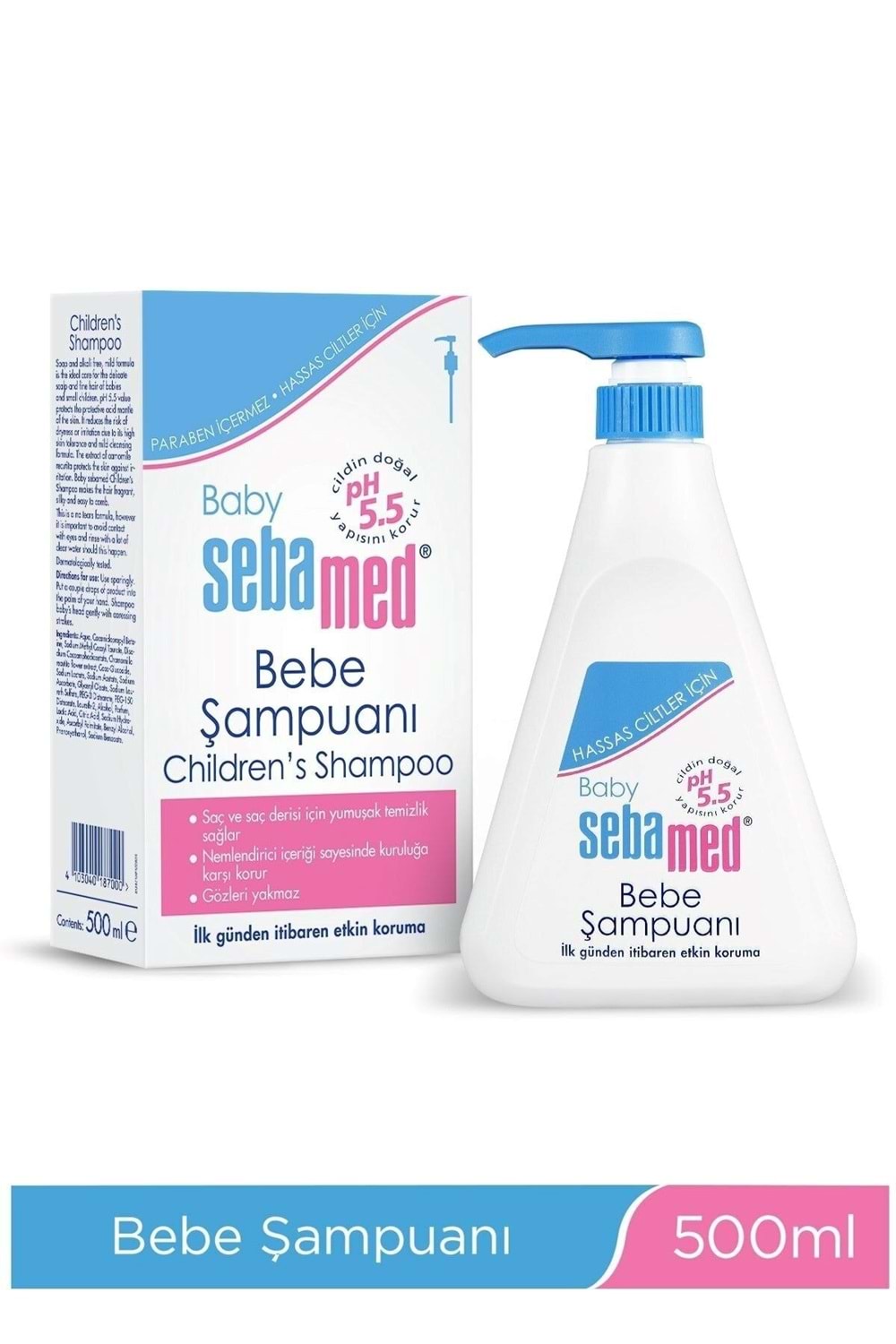 Sebamed Bebek Şampuanı Ekonomik Boy 500ml