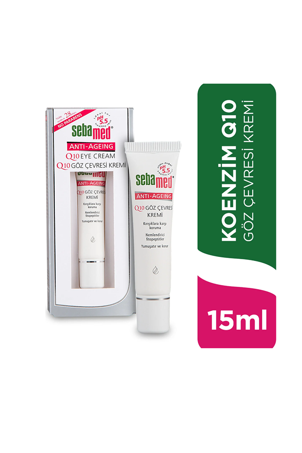 Sebamed Q10 Göz Çevresi Kremi 15 ml