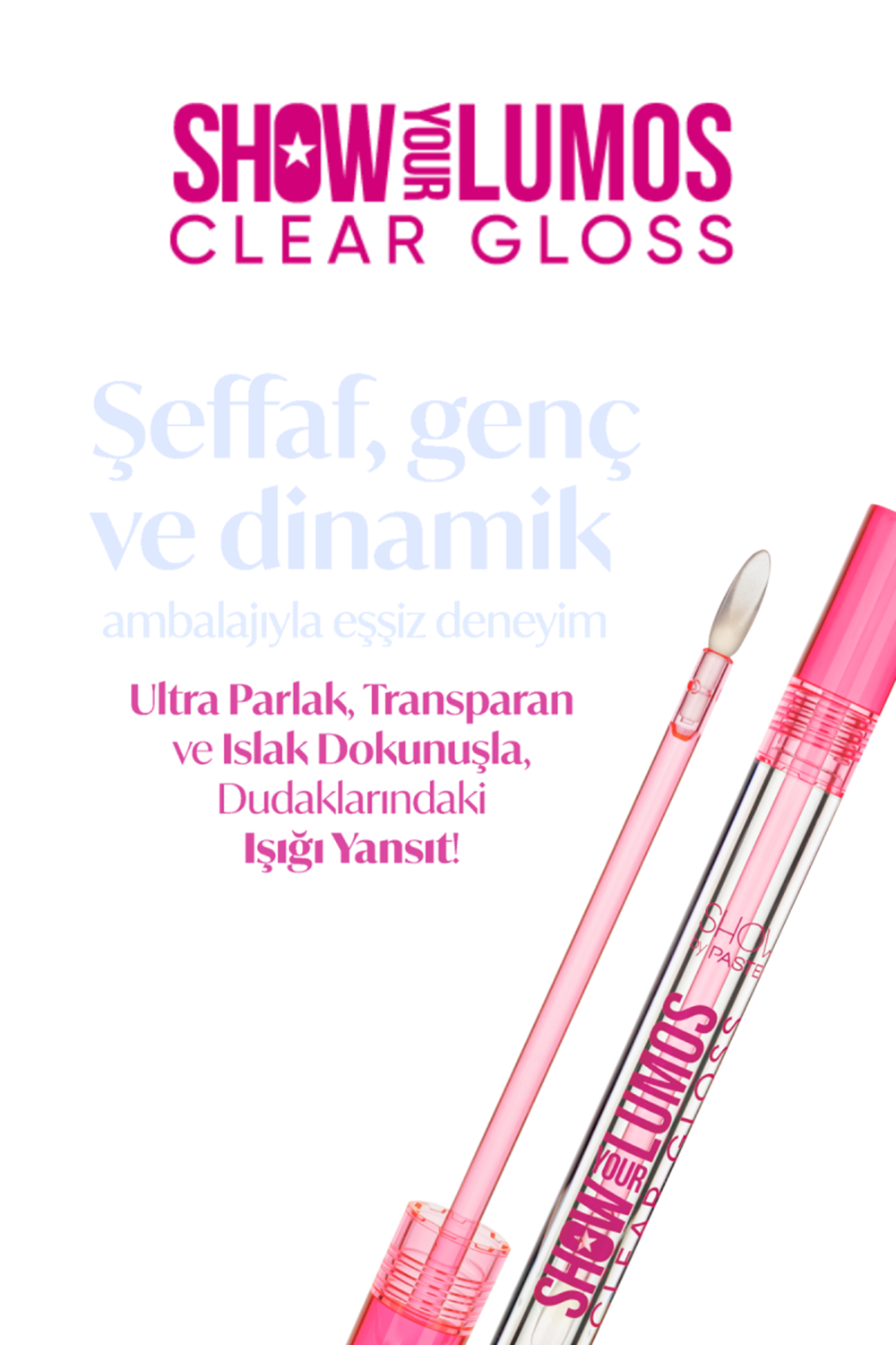 Pastel Show By Pastel Show Your Lumos Clear Gloss - Dudak Parlatıcısı
