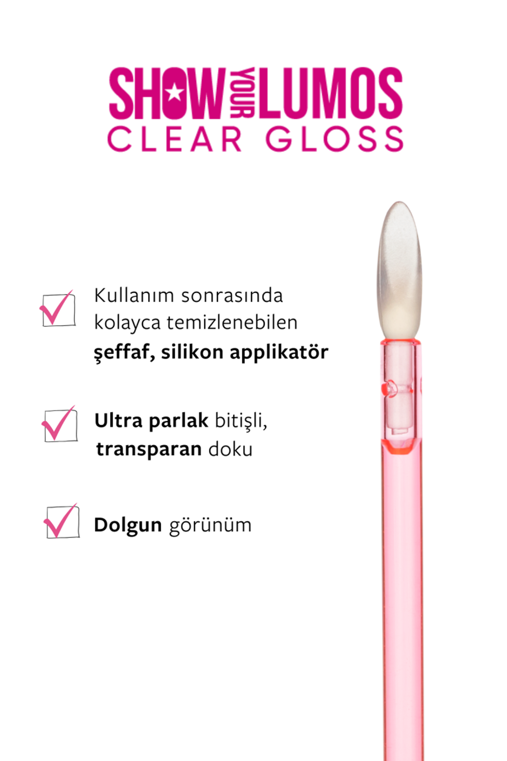 Pastel Show By Pastel Show Your Lumos Clear Gloss - Dudak Parlatıcısı