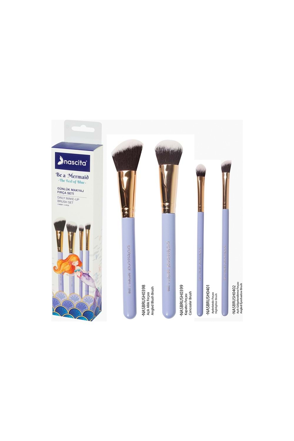 Nascita Günlük Makyaj Fırça Seti - 88