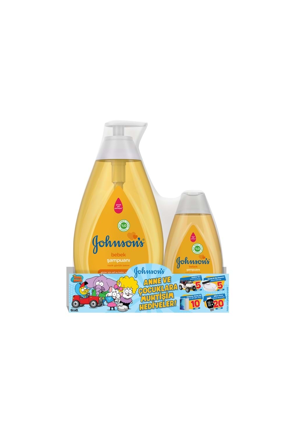 Johnson's Baby Şampuan 750 ml + 200 ml Bebek Şampuanı