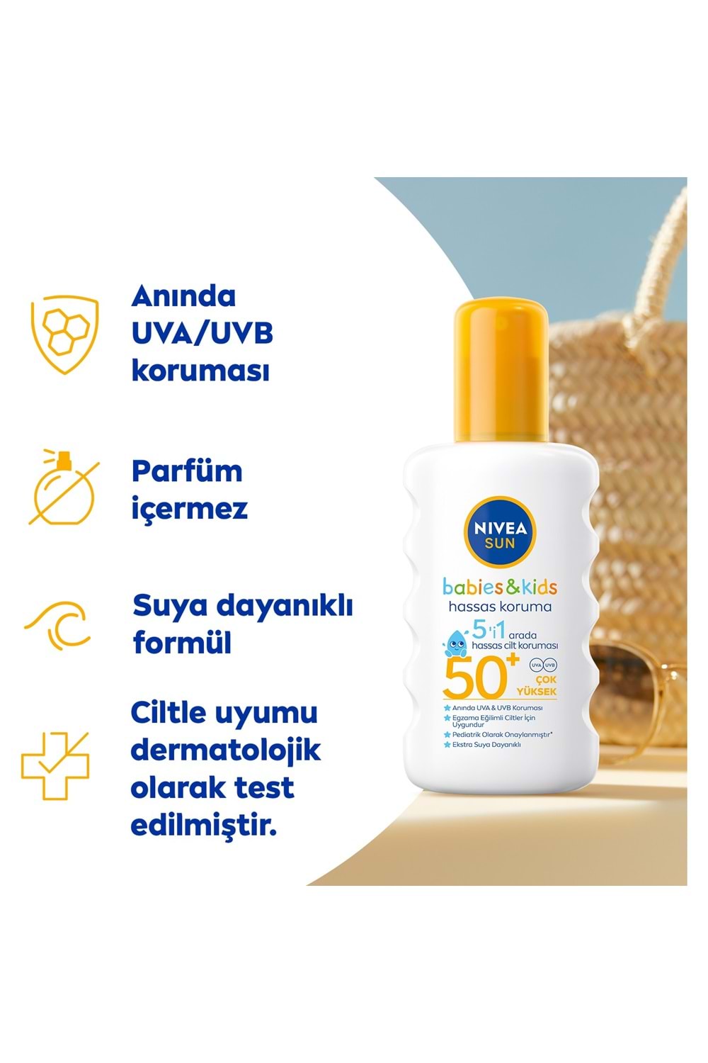 Nivea Çocuklar İçin Güneş Koruyucu Sprey 200 ml