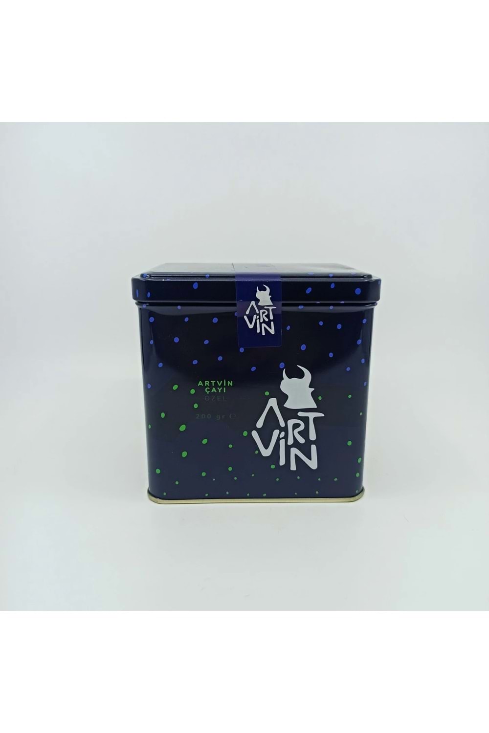 A+ Kalite Artvin Çayı 200 Gr. Lacivert Metal Kutu