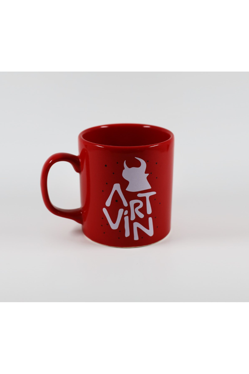 Artvin Logo Baskılı Kupa Bardak / Kırmızı