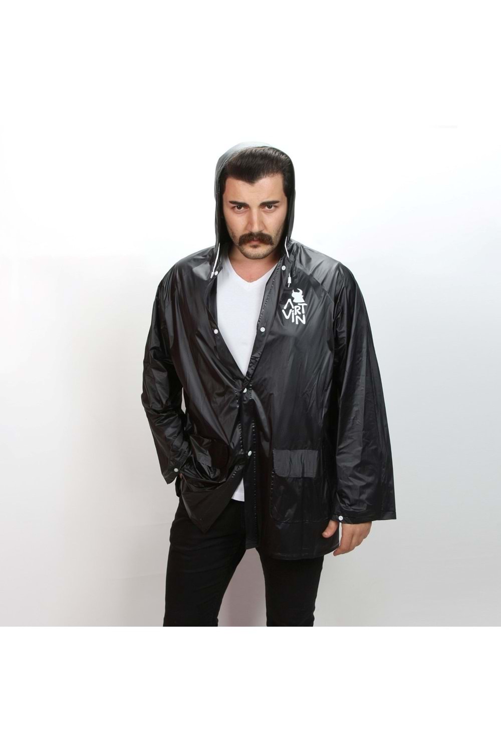 Artvin Pvc Ceket Yağmurluk Karışık Renk