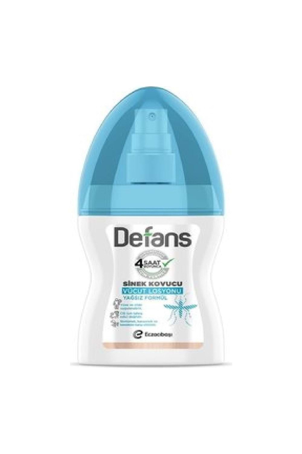 Defans Sinek Kovucu Vücut Spreyi Su Bazlı Yağsız 100 ml