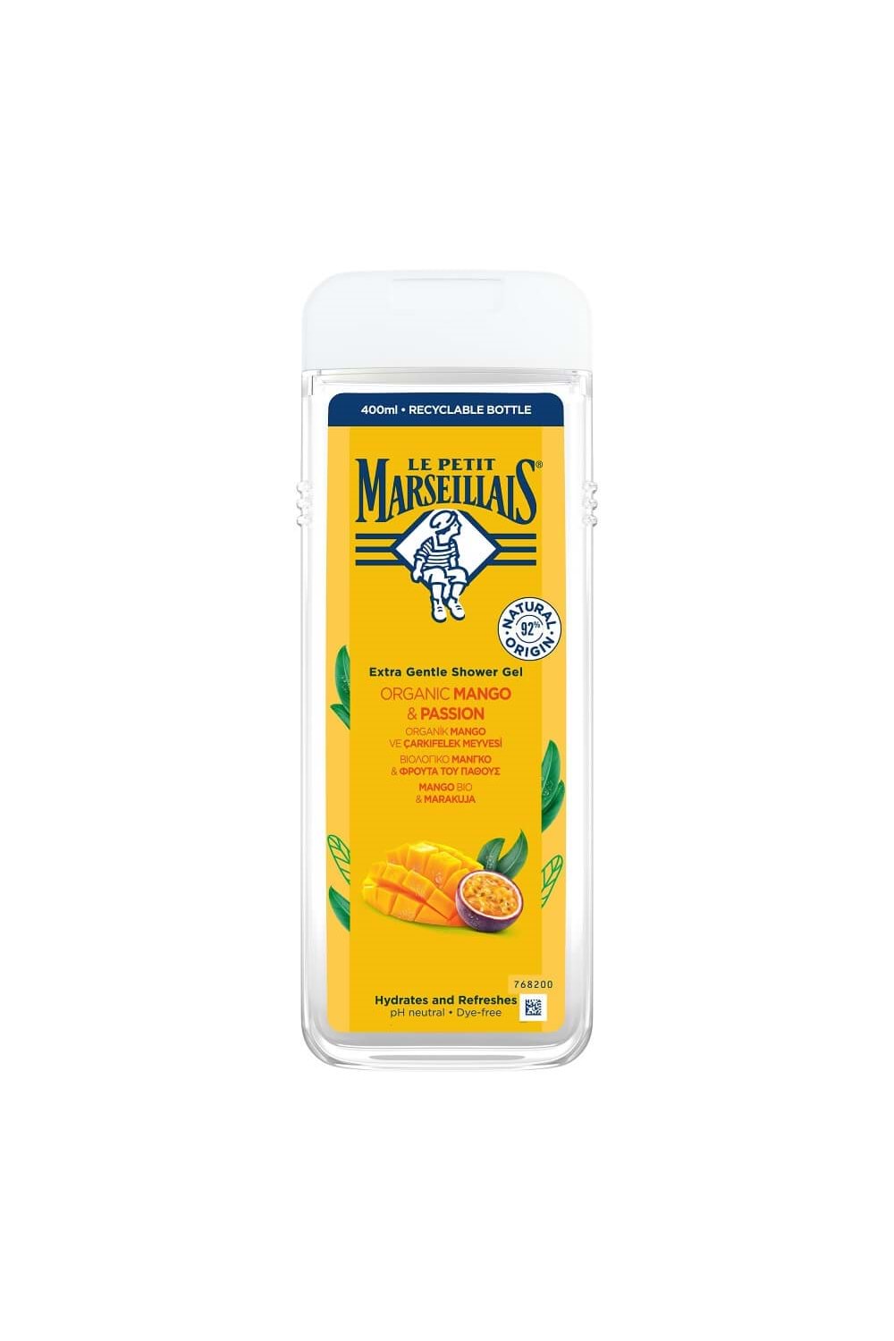 Le Petit Marseillais Mango & Çarkıfelek Duş Jeli 400 Ml