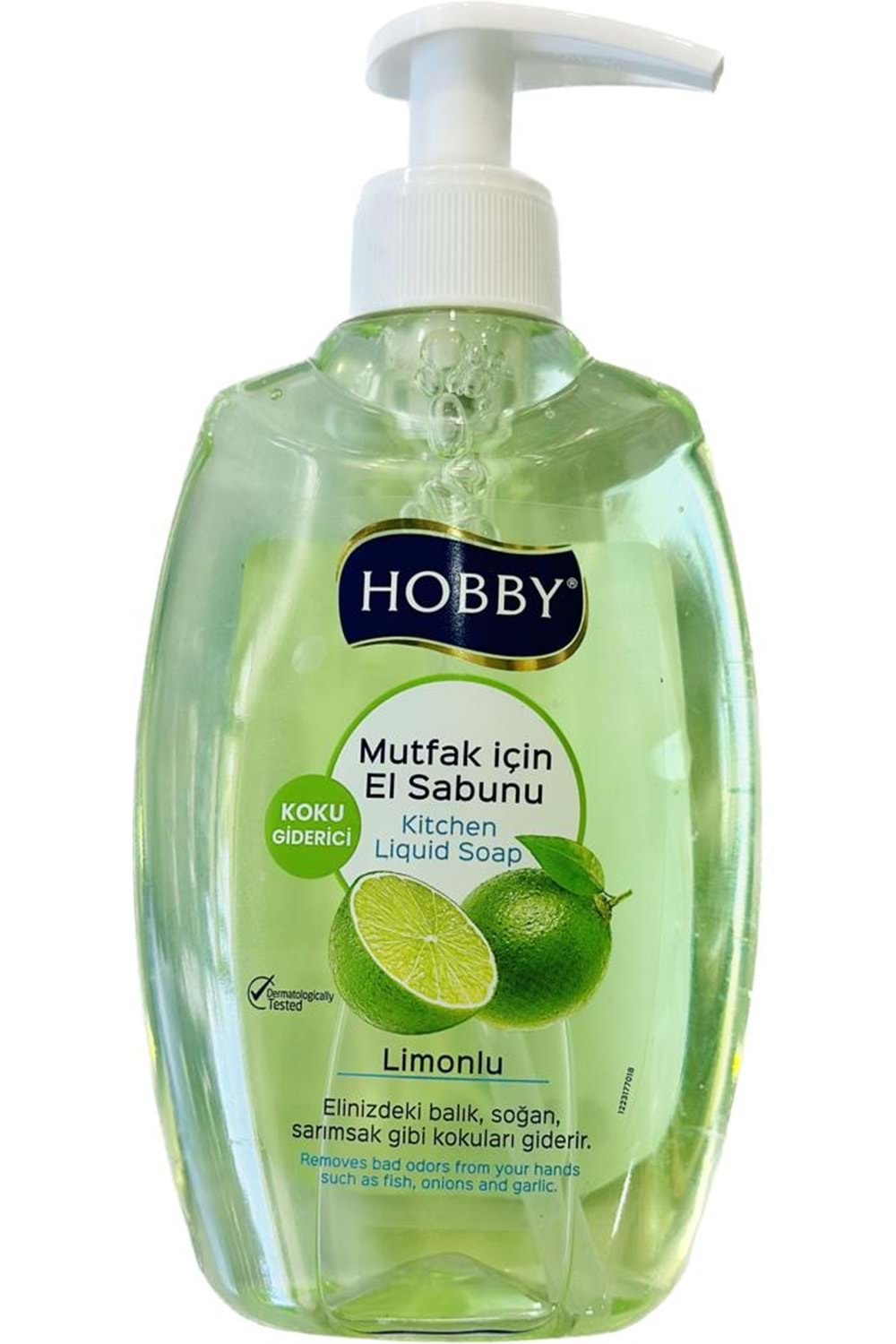 Hobby Mutfak İçin Koku Giderici El Sabunu limonlu 400 ml.