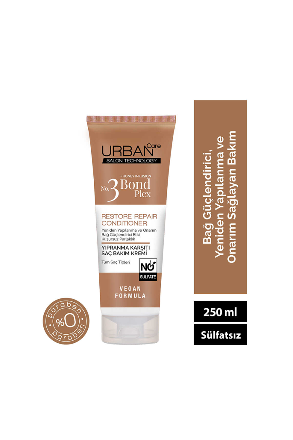 Urban Care No 3 Bond Plex Saç Kremi 250 Ml