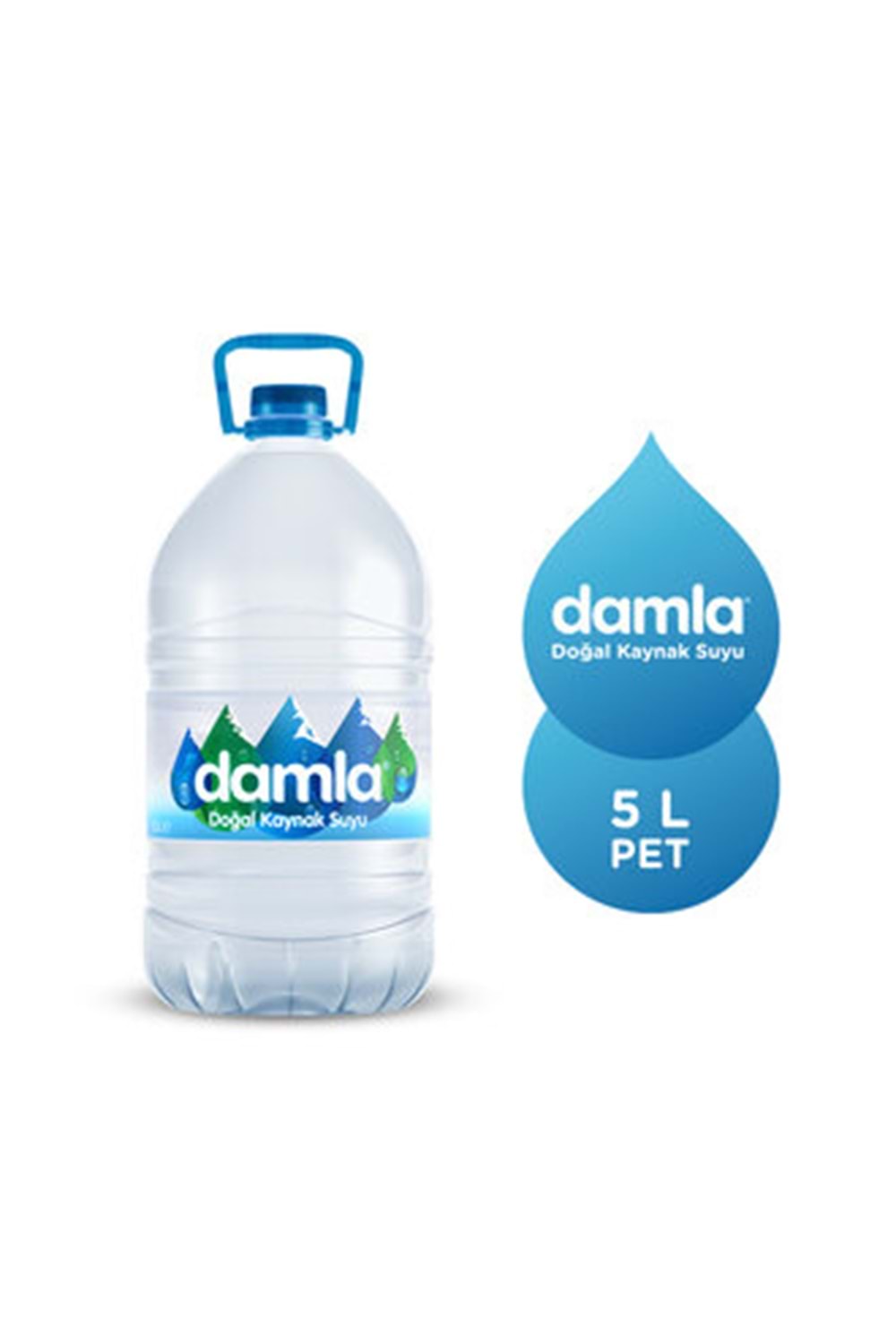 Damla Doğal Kaynak Suyu Sapanca Pet 5 lt