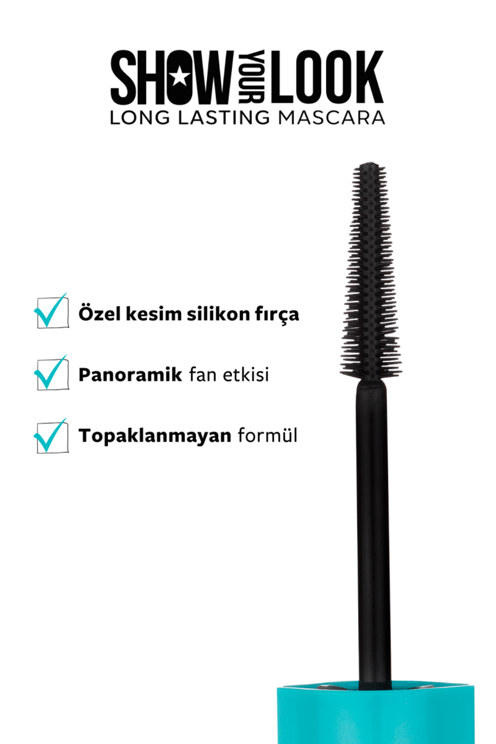 Pastel Show By Pastel Show Your Look 24H Long Lasting Volume Mascara - Maskara Secret Garden