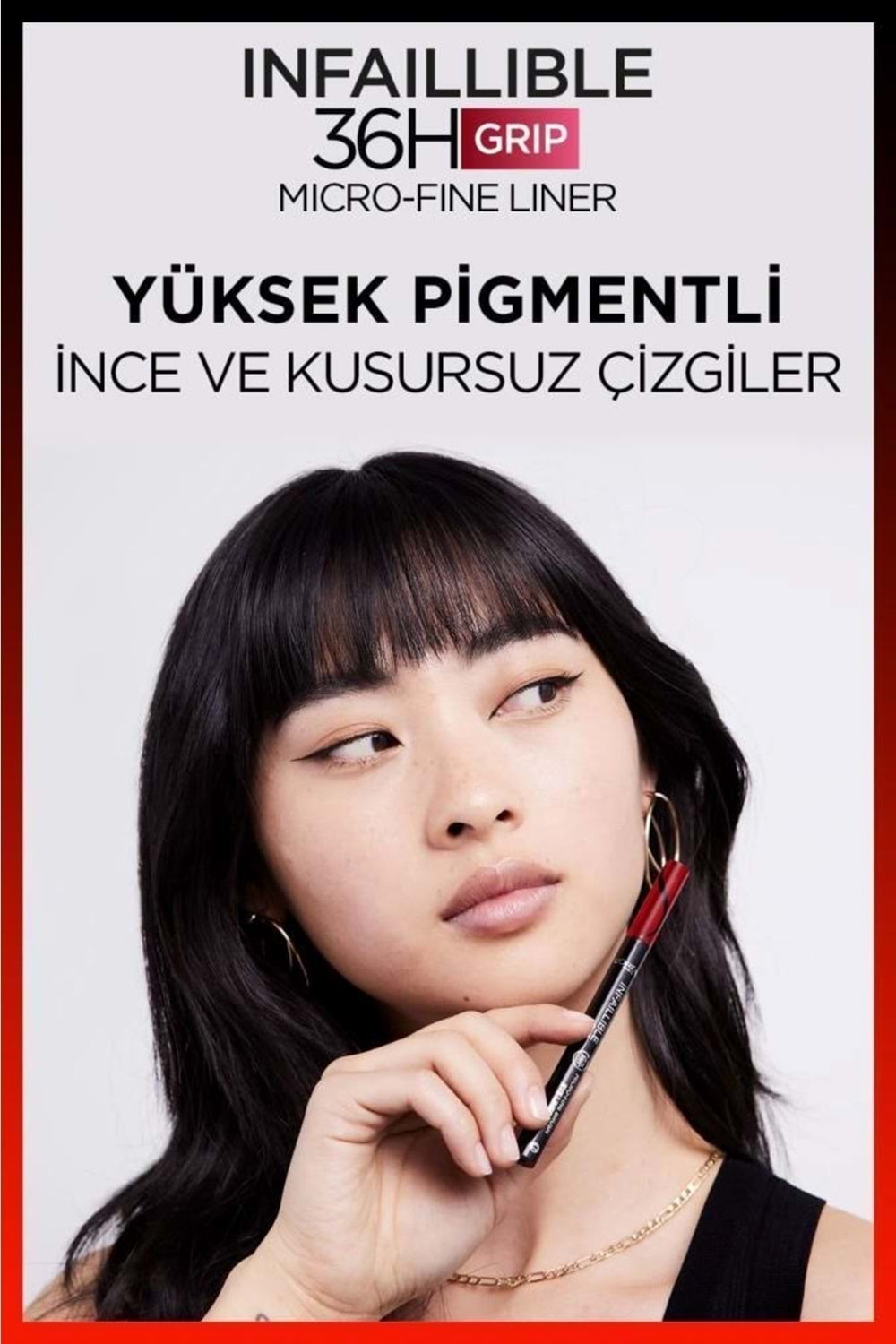 Loreal Paris Infaillible 36H Grip Micro Fine Eyeliner 03 Ancient Rose