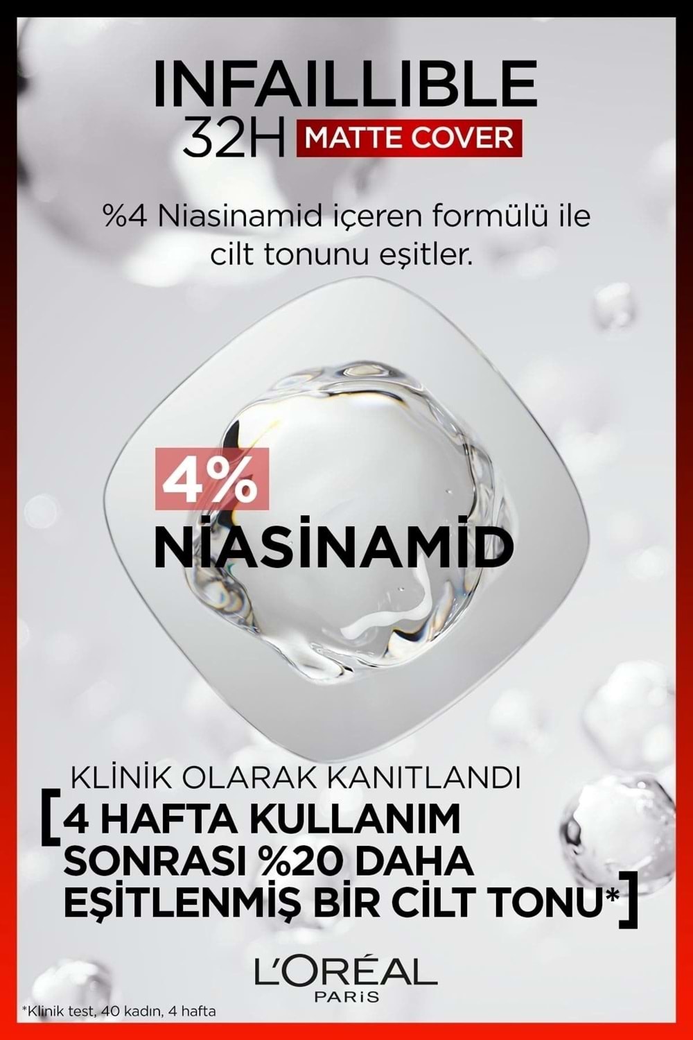 Loreal Paris Infaillible 32h Matte Cover Yüksek Kapatıcı Fondöten - 175 Soğuk Alt Ton