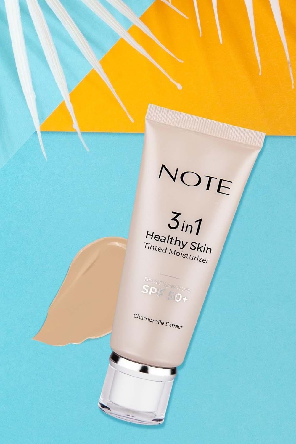 Note 3 in 1 Healthy Skin Tinted Moisturizer Renk Ton Eşitleyici 50 SPF+ Aydınlatıcı Krem