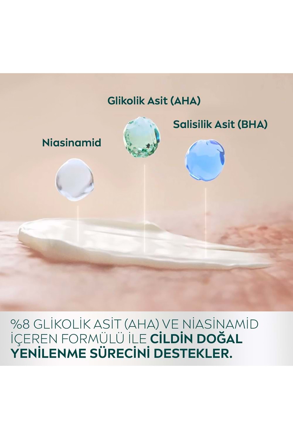 Nivea Derma Skin Clear Night Exfoliator Gece Arındırıcı Krem 40ml