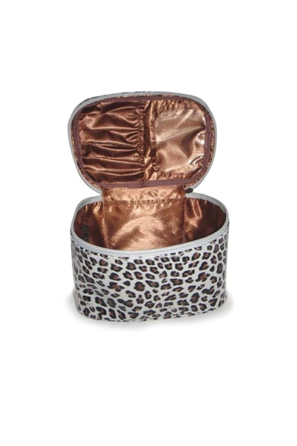 Nascita Leopar Desenli Makyaj Çantası -031