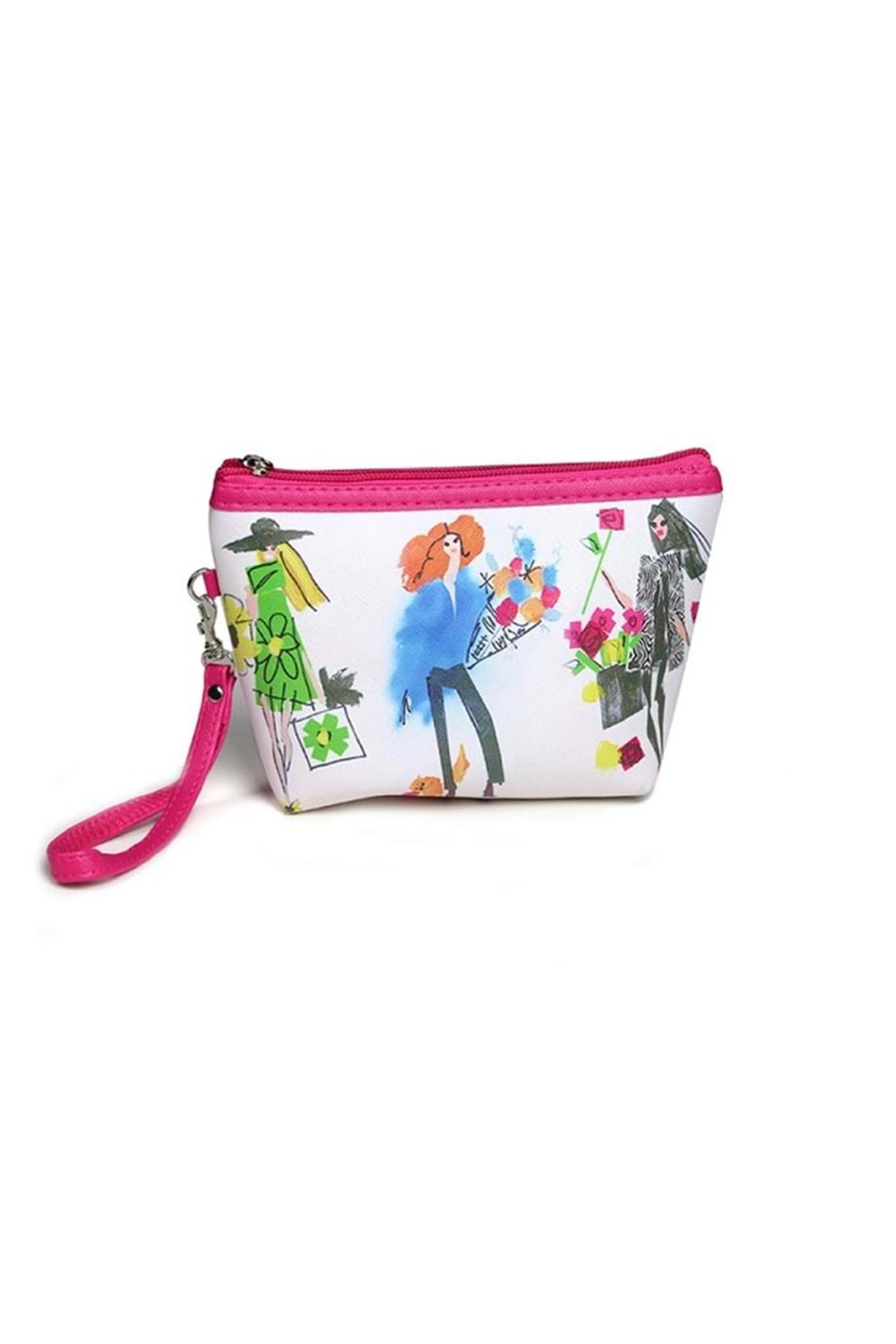 Nascita Mini Desenli Makyaj Çantası - 068