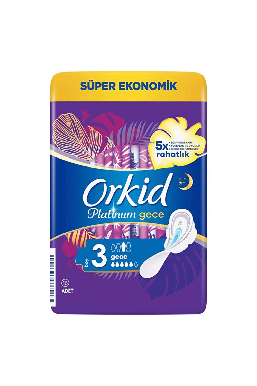 Orkid Platinum Dörtlü Gece 16'lı