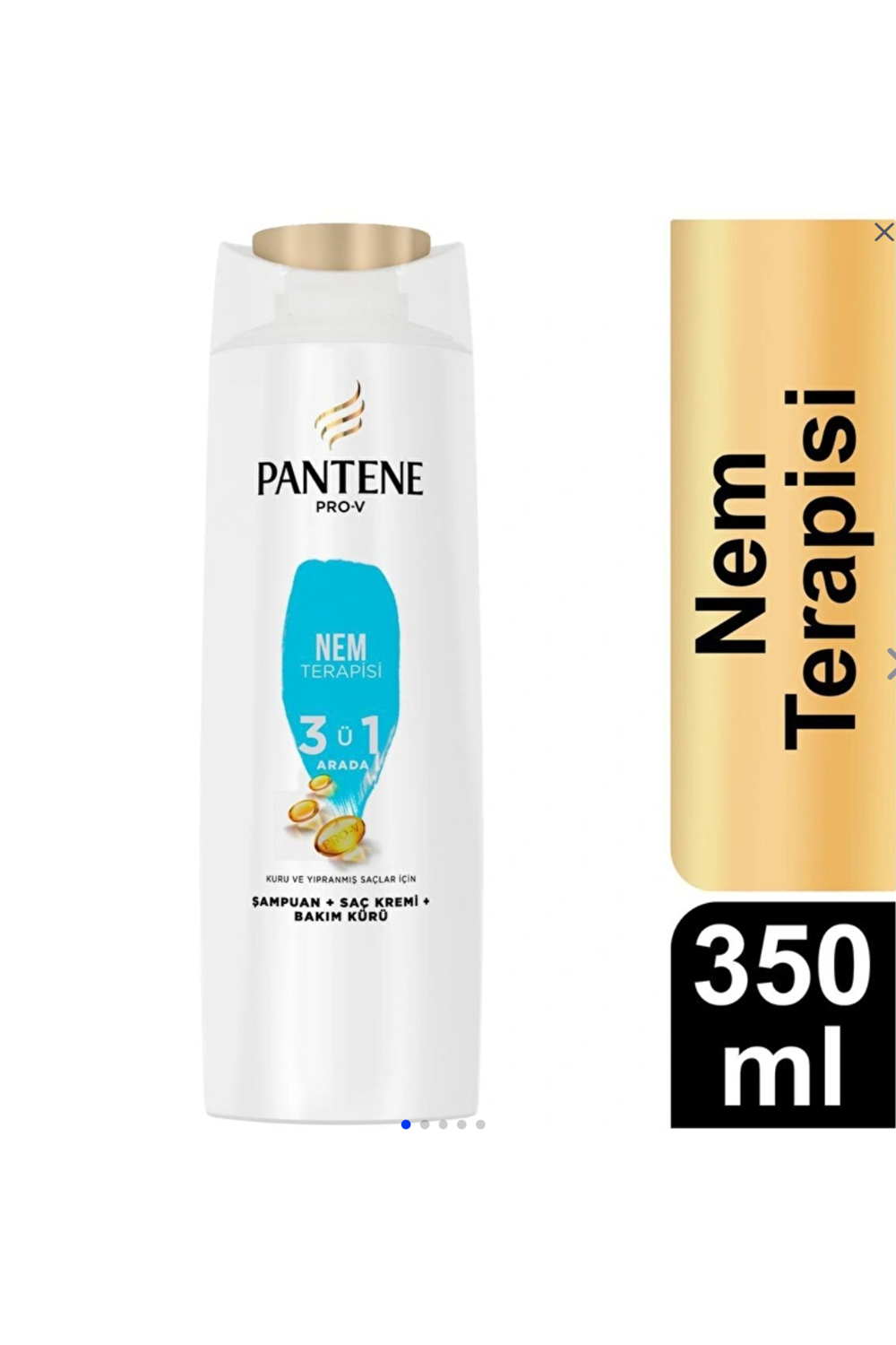 Pantene Nem Terapisi 3'ü1 Arada Şampuan 350 ml