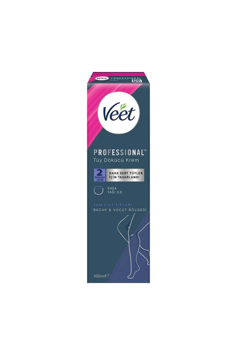 Veet Professional Tüy Dökücü Krem Bacak & Vücut Bölgesi 100 ml