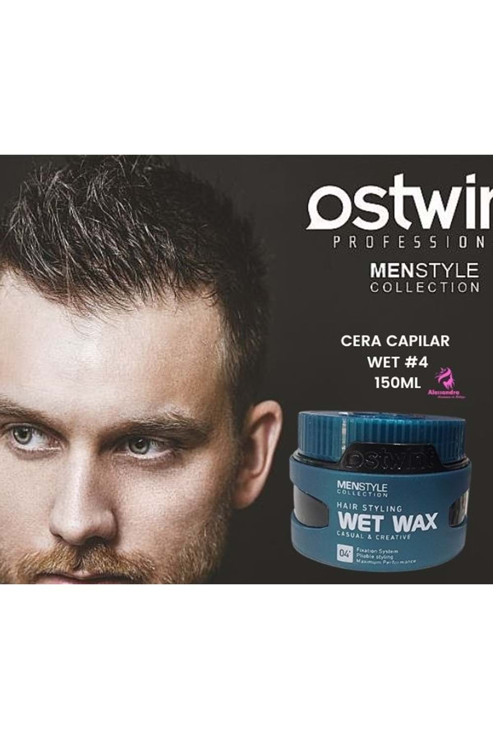 Ostwint MenStyle Collection Saç Şekillendirici Wax no:4 150 ml.