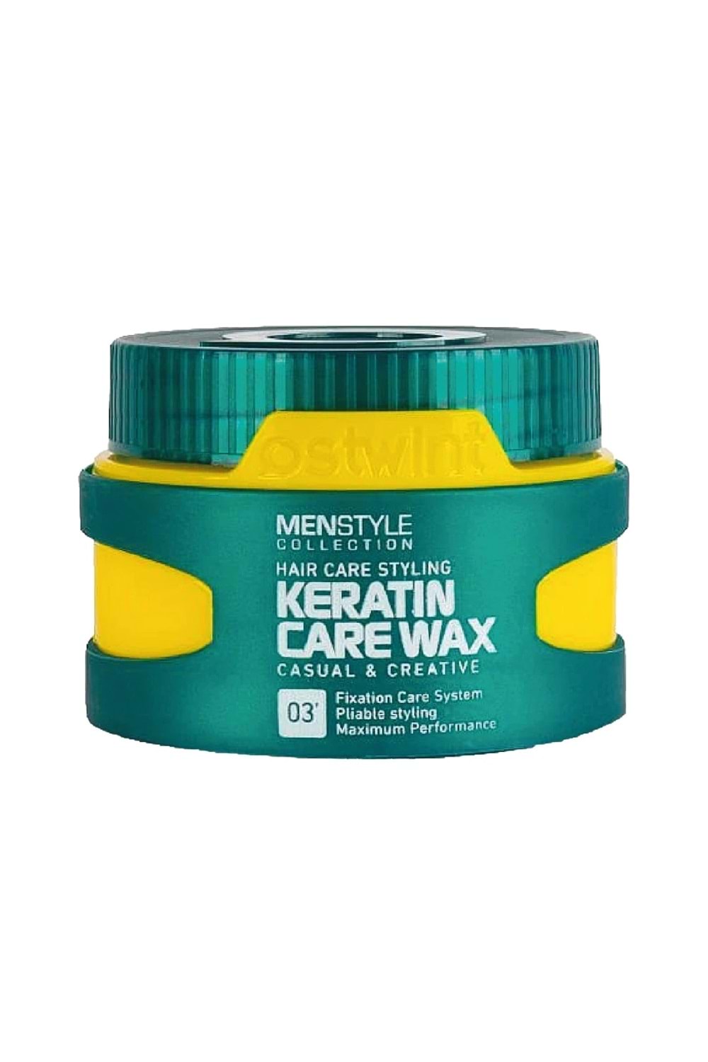 Ostwint MenStyle Collection Saç Şekillendirici Wax Keratin Care No:3 Sarı 150gr