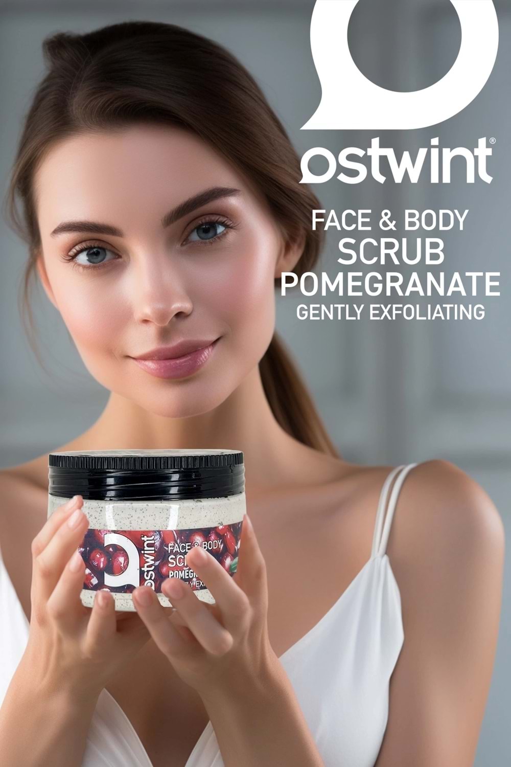 Ostwint Yüz ve Vücut Scrub Jel Nar 300ML