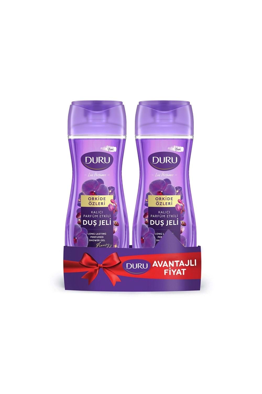 Duru Duş Jeli Lux PerfumesOrkide Özleri 450 ml + 450 ml