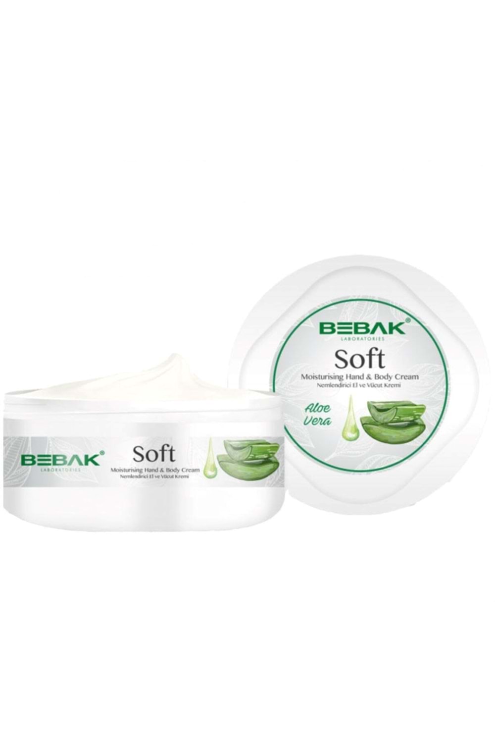 Bebak Nemlendirici El & Vücut Kremi Aloe Vera - Soft Moisturising Hand & Body Cream 300 ml
