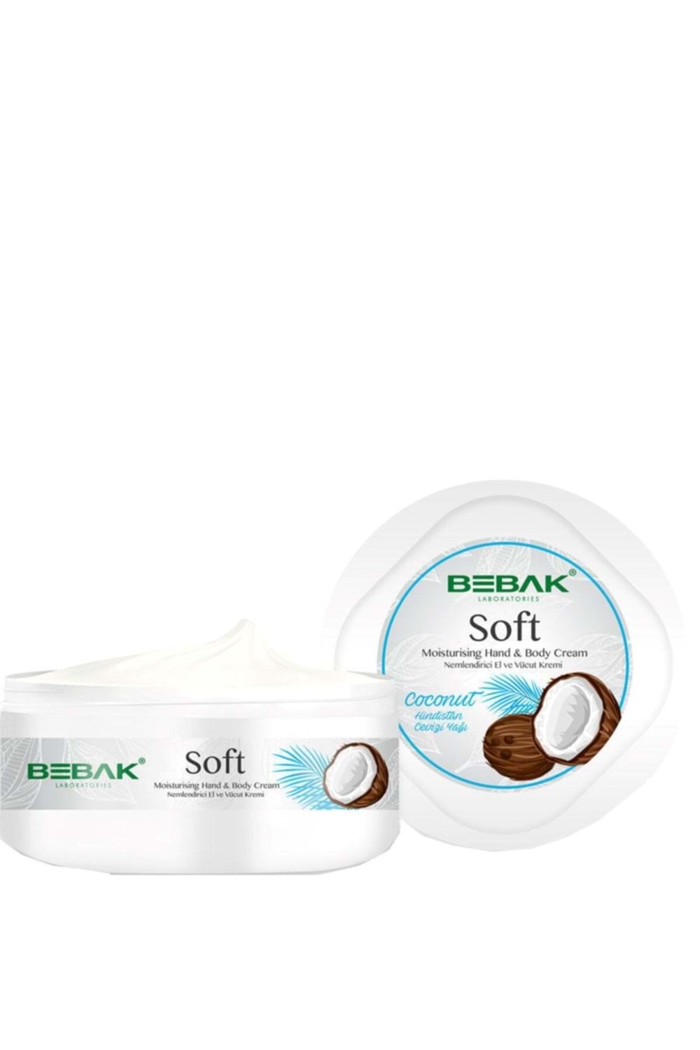 Bebak Soft Nemlendirici El Ve Vücut Kremi – Hindistan Cevizi 300 Ml