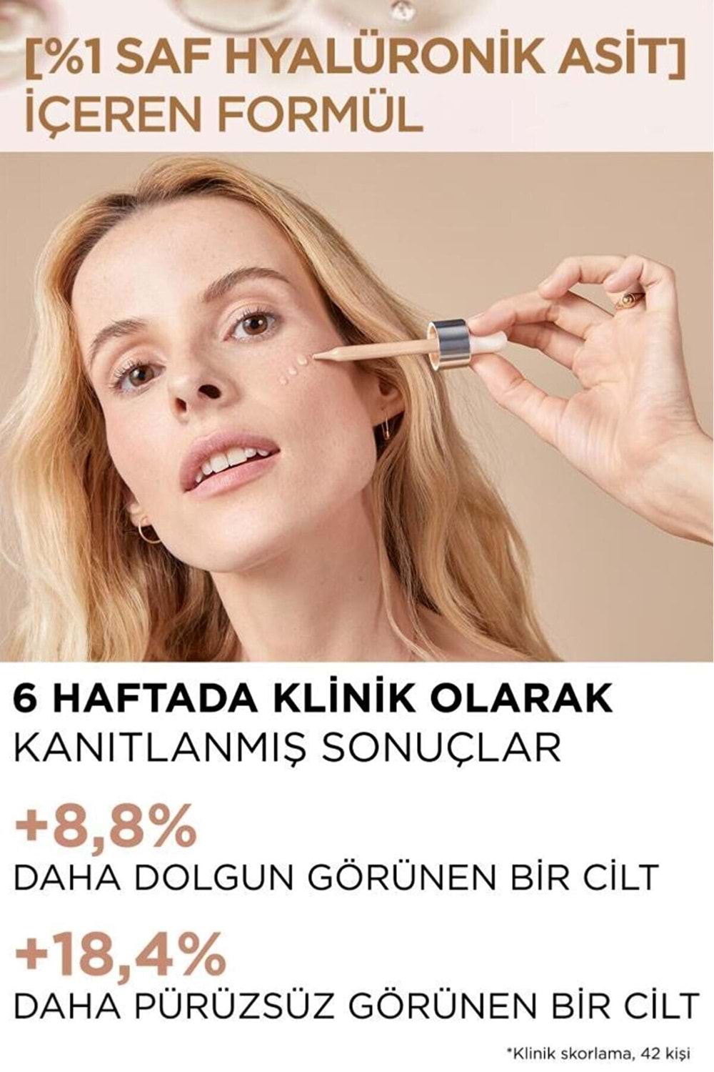 Loreal Paris True Match Hyaluronik Asit Nude Fondöten Serum 1-2 Rosy Light