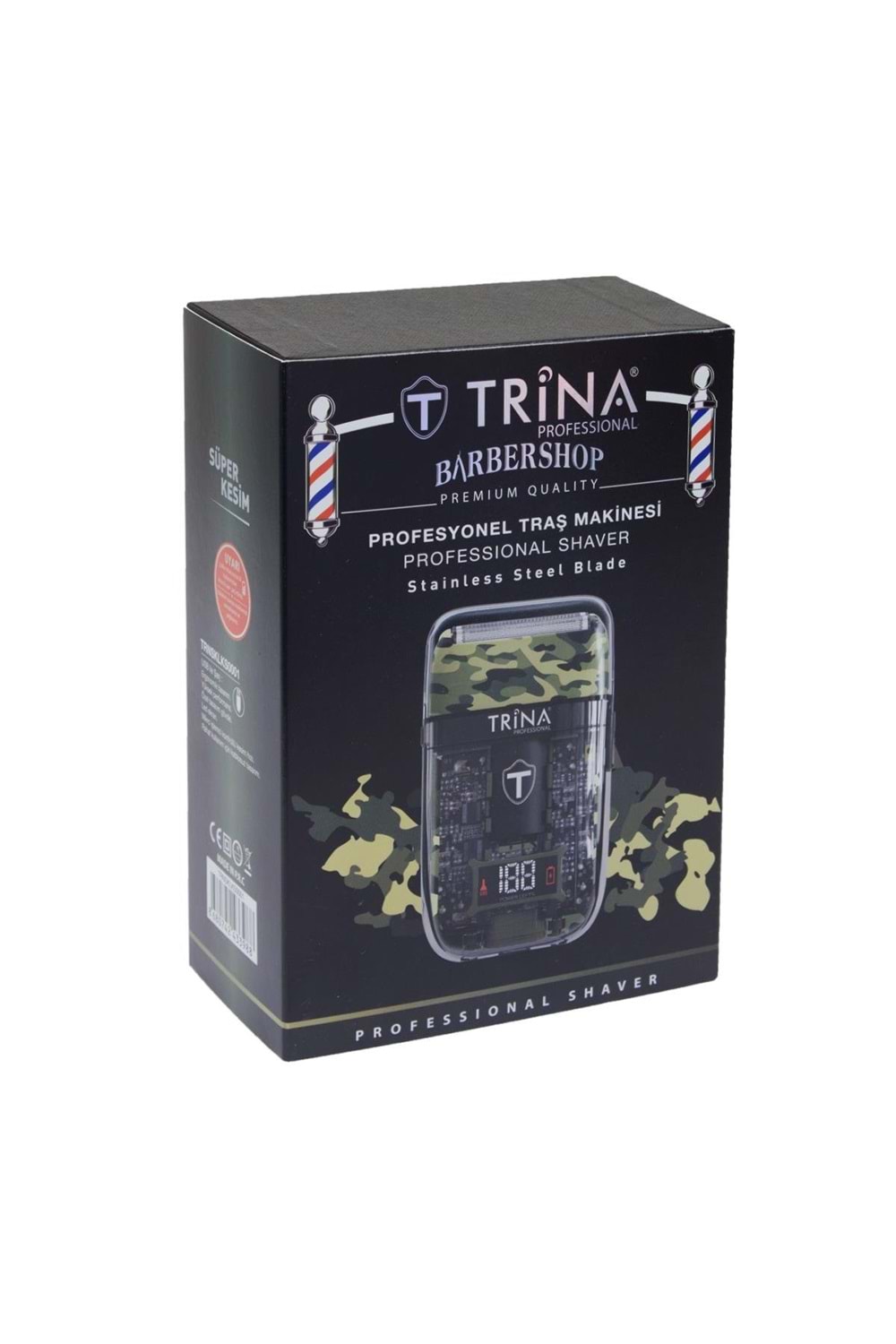 Trina Sakal Kesme Makinesi Kamulaj Desenli - 01