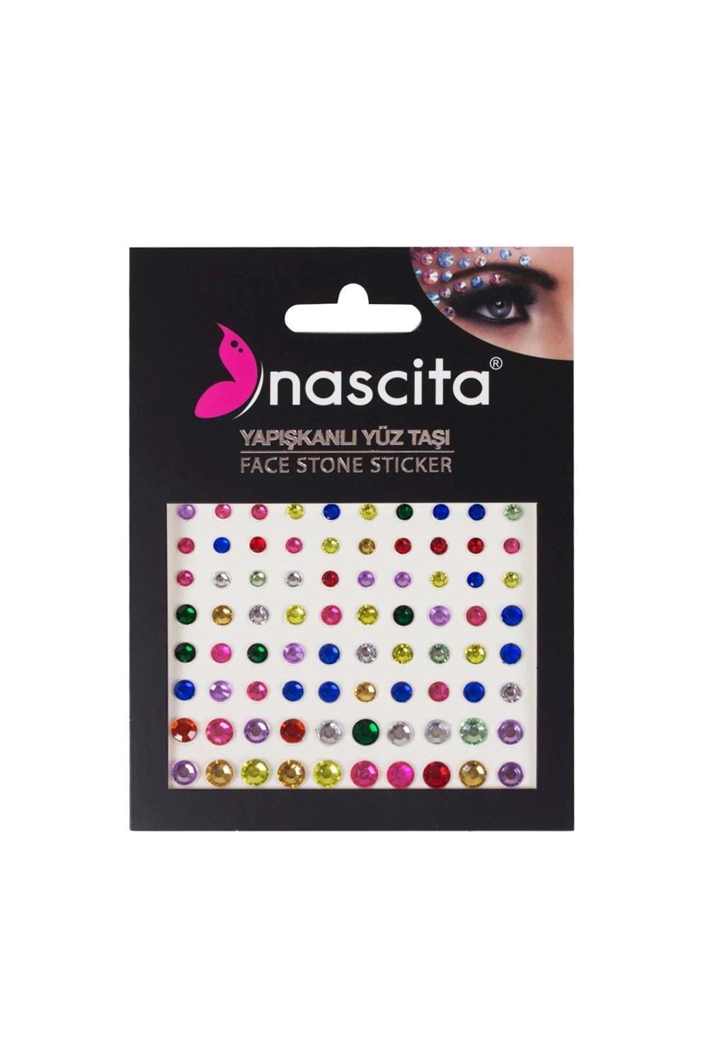 Nascita Yapışkanlı Yüz Taşı Face Jewels - 13