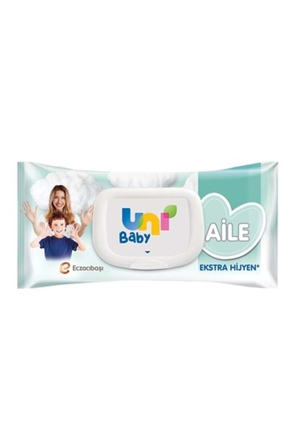 Uni Baby Aile Ekstra Hijyen Islak Mendil 52 li Paket 1 Adet