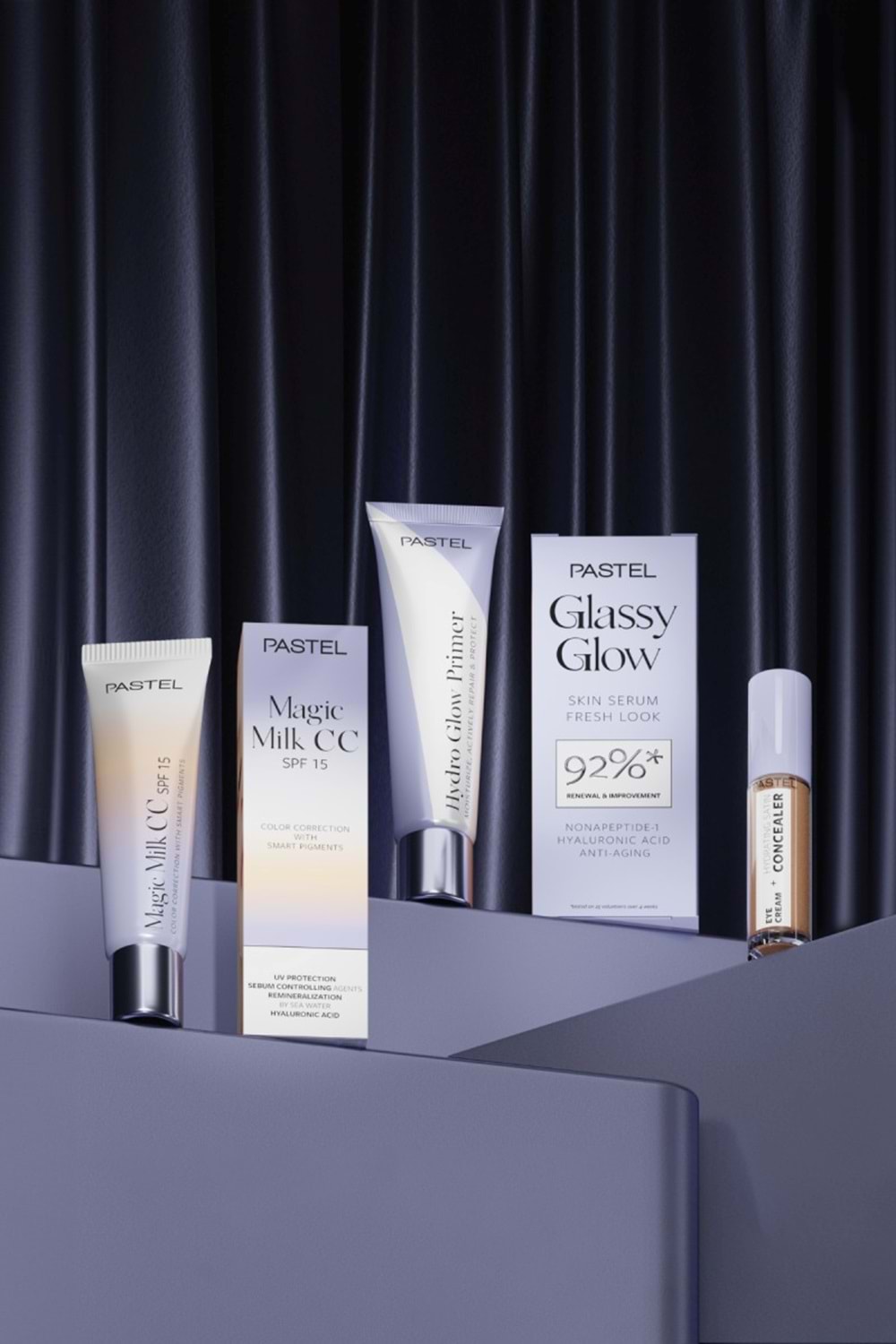 Pastel Magic Milk CC SPF 15 - Cilt Tonu Eşitleyici SPF 15 CC Krem 50 Light Medium