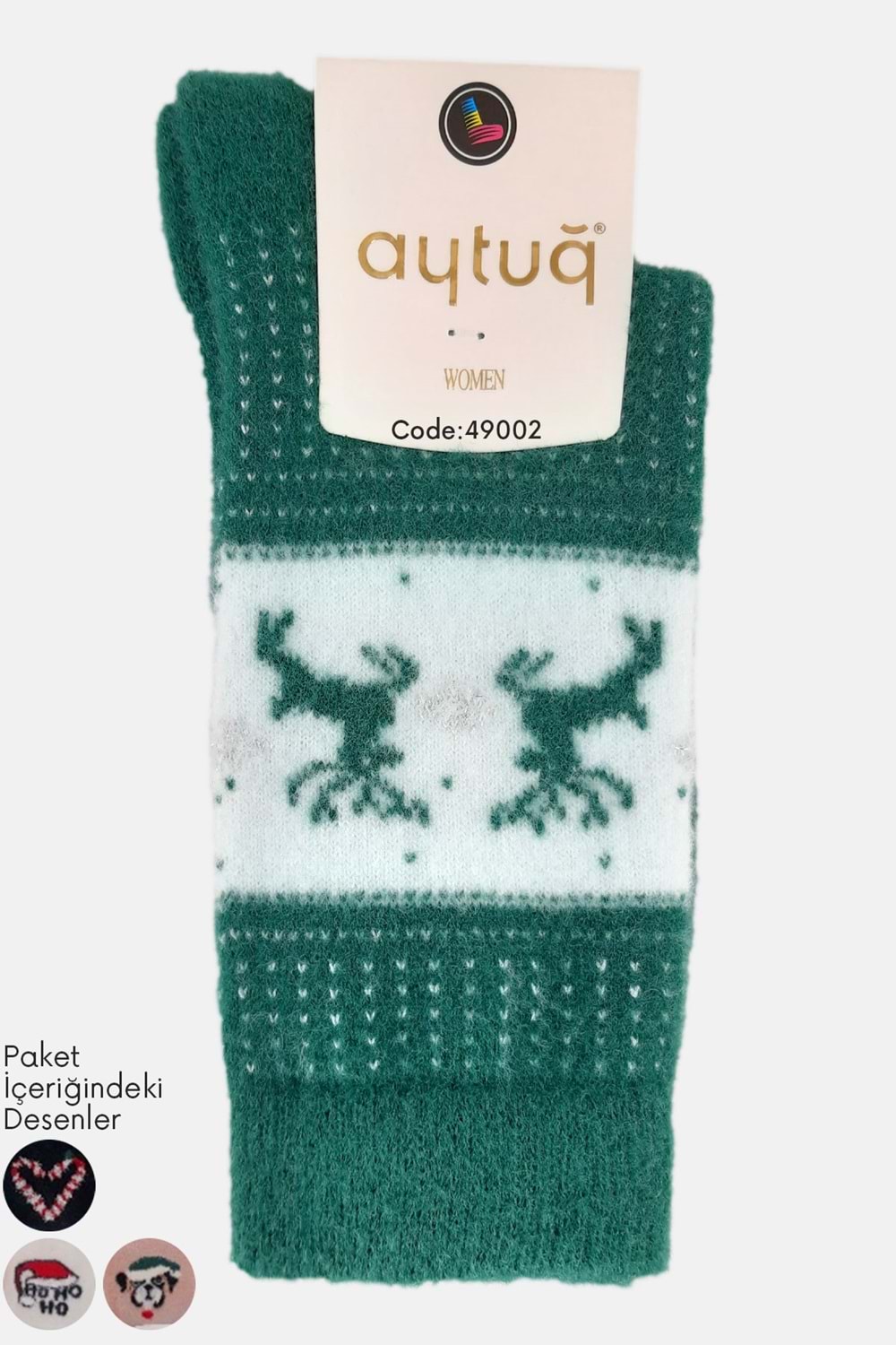 Aytuğ Kadın Soket Çorap Polyamid 1 Adet - Asorti Renk