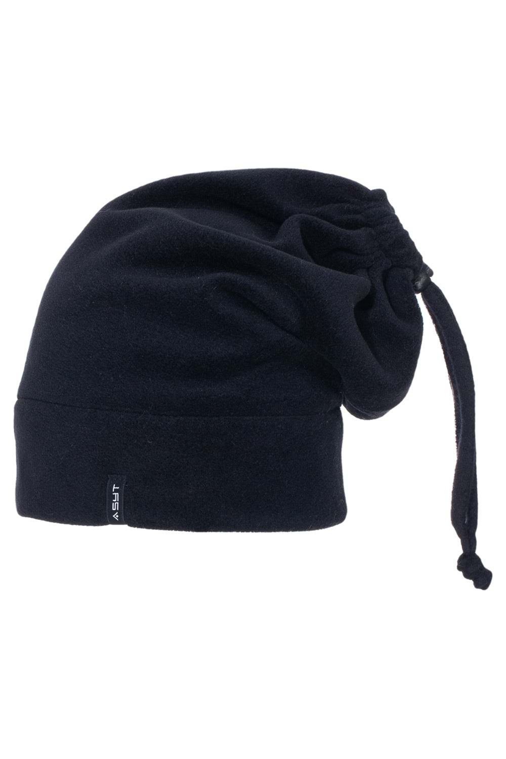 Suyutti Sarkmalı Bağcıklı Polar Bere