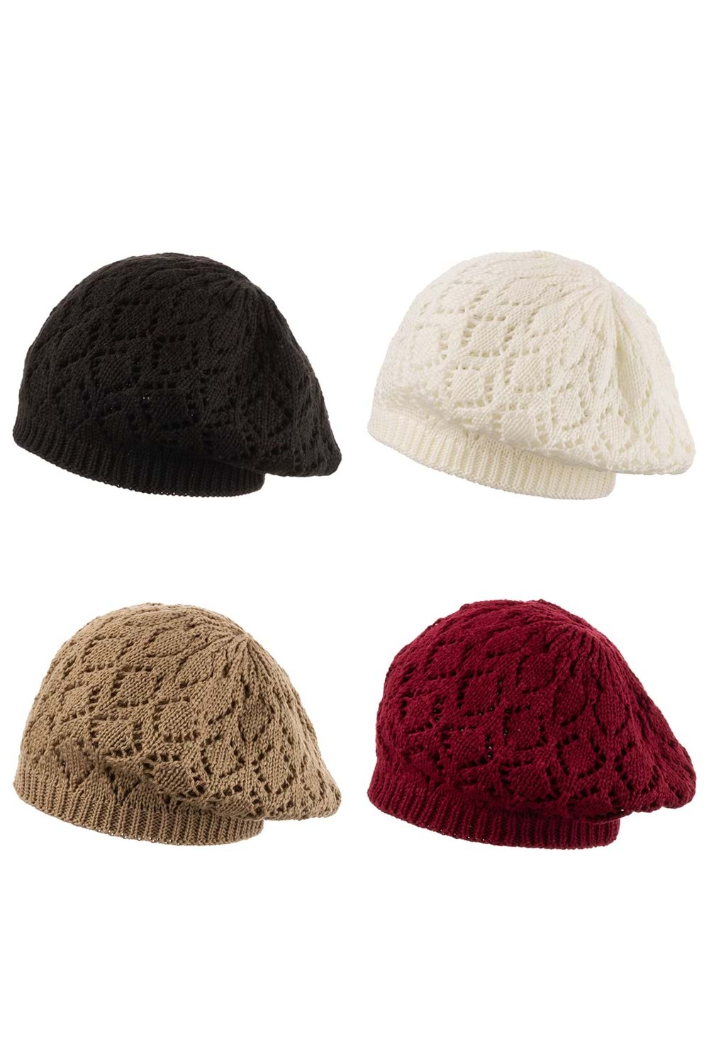 Suyutti Kadın Klasik Bere 1 Adet - Asorti Renk