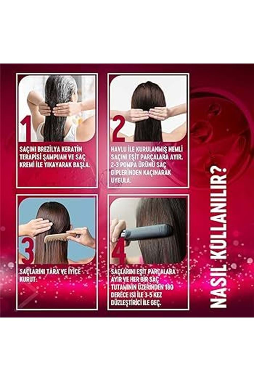 Elidor Saç Bakım Kremi Brezilya Keratin Terapisi 350 Ml